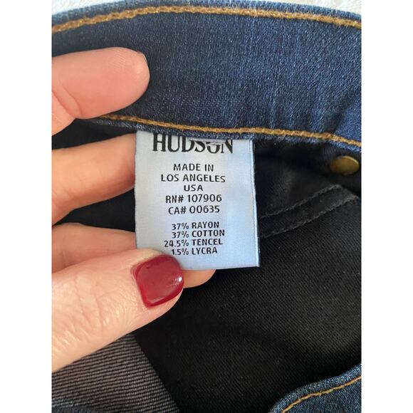 Hudson Nico Super Skinnny Midrise LIke new Size 32 - Picture 3 of 8